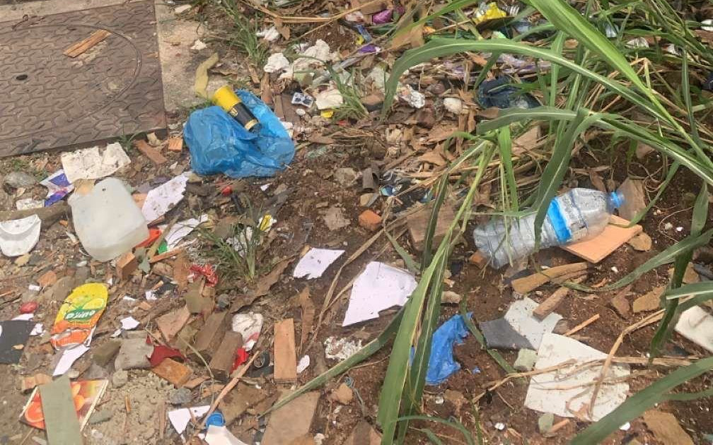 Poubelle sauvage Libreville 3
